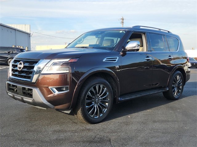 Used 2021 Nissan Armada Platinum w/ Captain's Chairs Package image 7