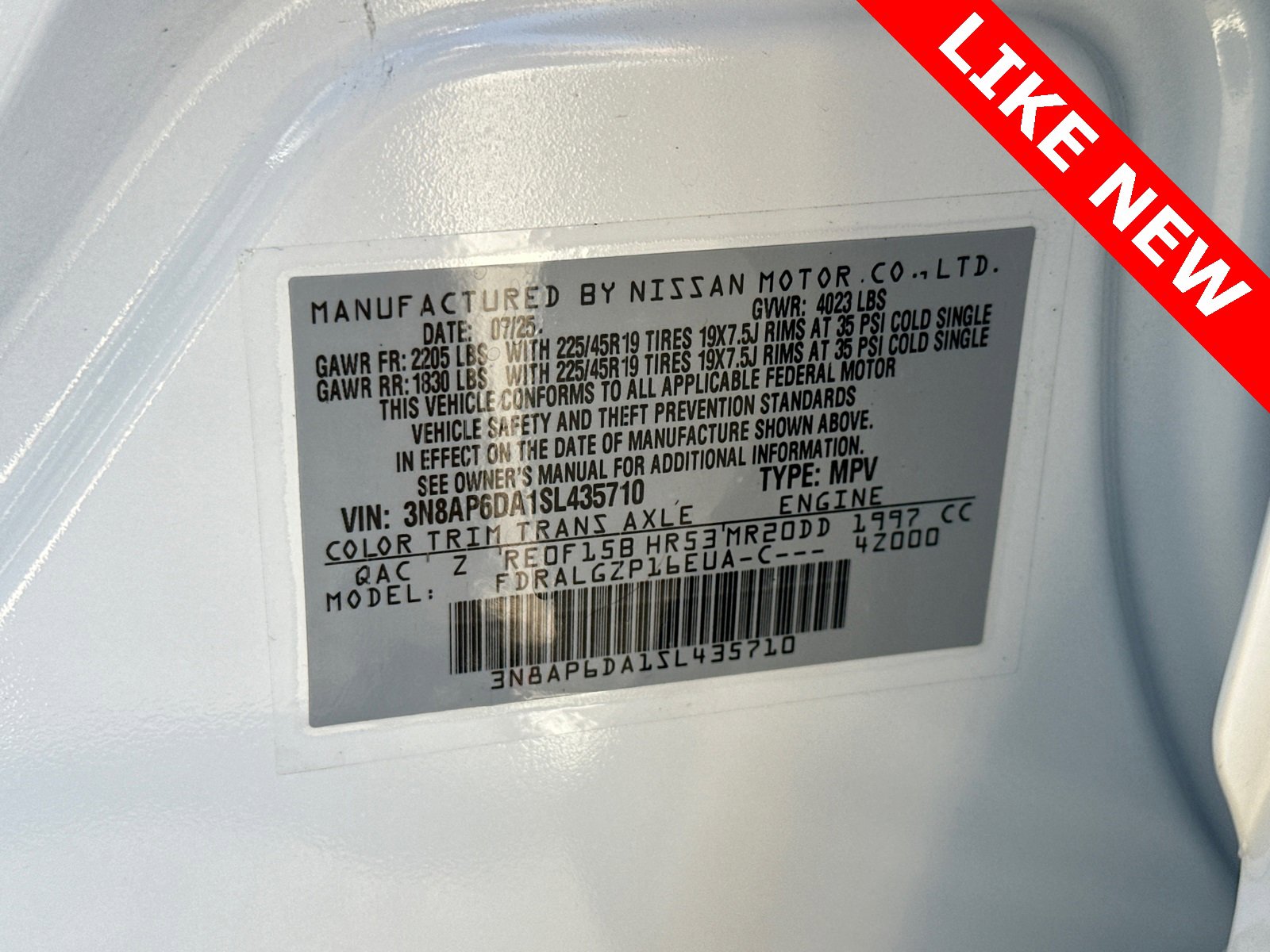 Certified 2025 Nissan Kicks SR image 33