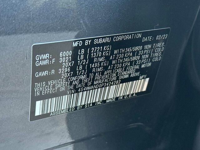 Certified 2023 Subaru Ascent Limited image 36