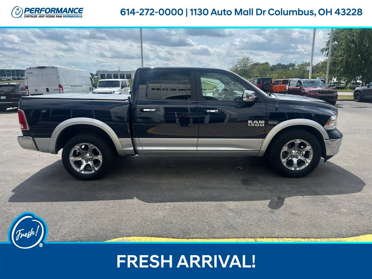 Used 2017 RAM 1500 Laramie w/ Convenience Group AWD/4WD image 3
