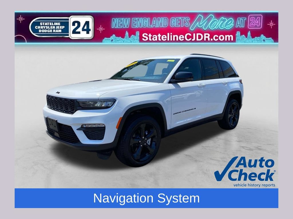 Certified 2025 Jeep Grand Cherokee Limited w/ Black Appearance Package