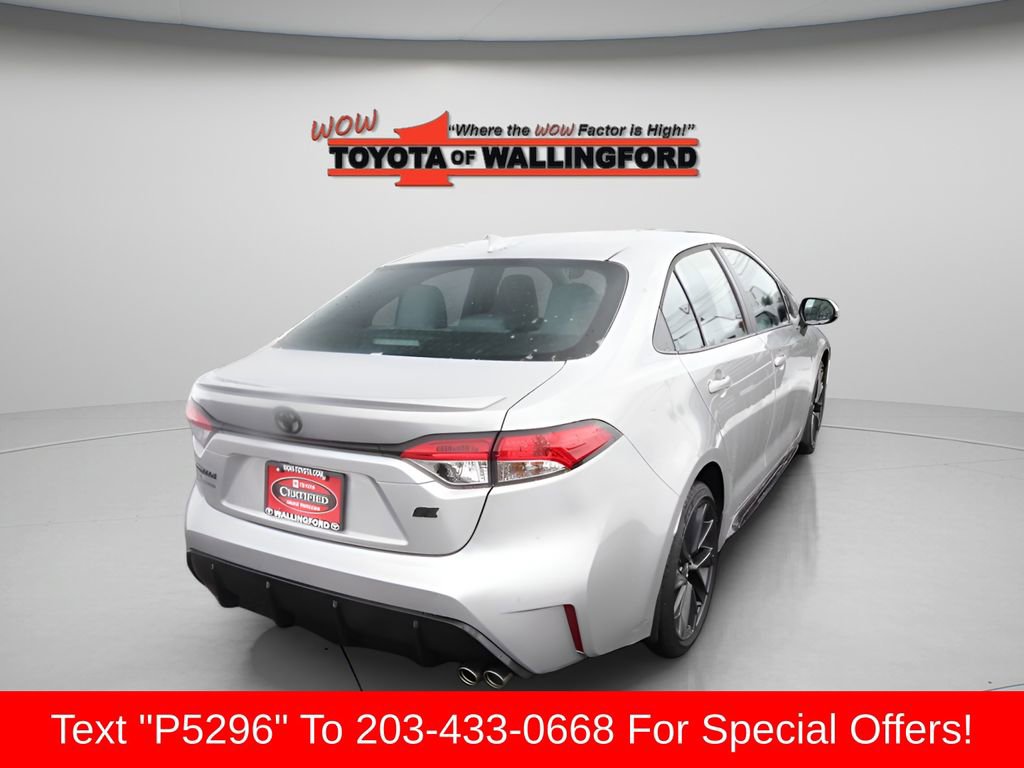 Certified 2025 Toyota Corolla SE w/ SE Premium Package FWD image 9