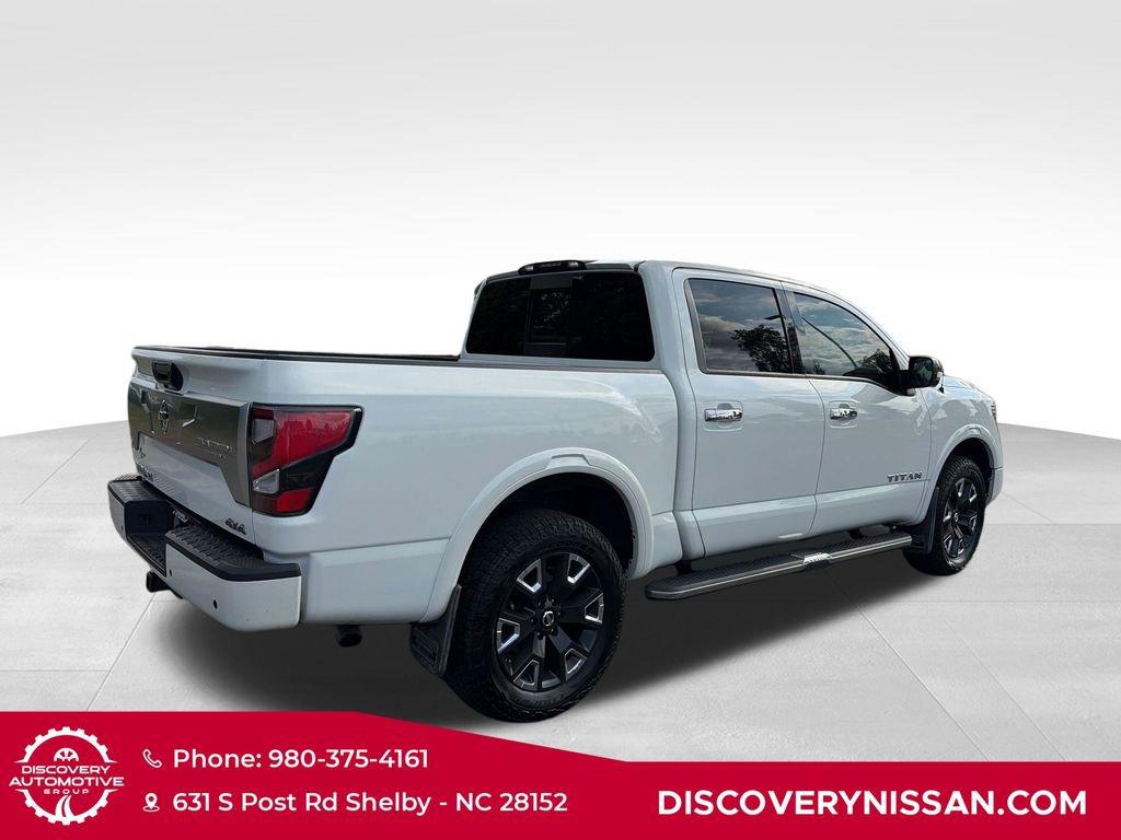 Certified 2021 Nissan Titan Platinum Reserve w/ Off Road Protection Package AWD/4WD image 6
