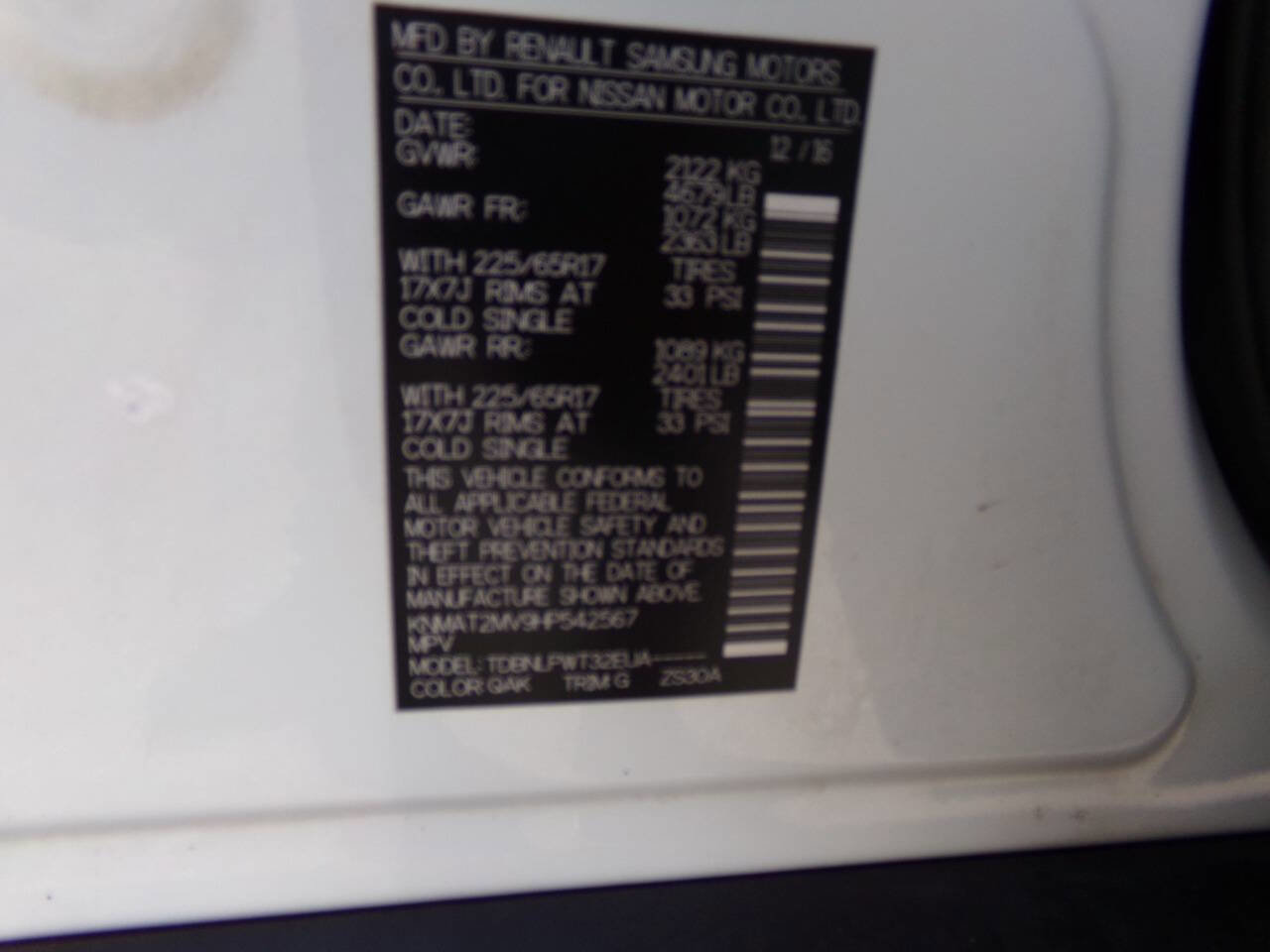 Used 2017 Nissan Rogue S image 55