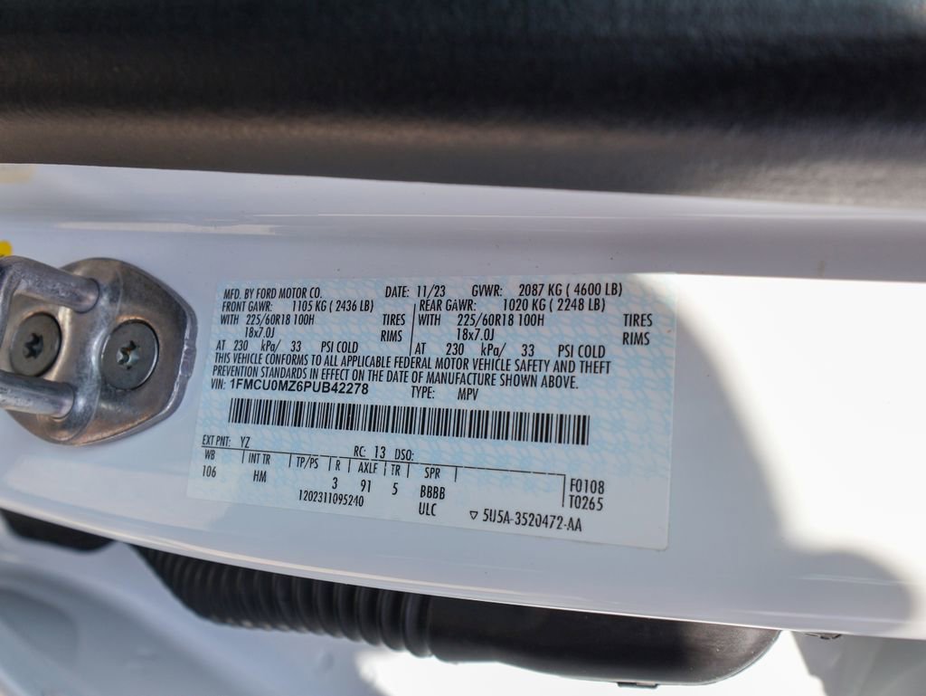 Used 2023 Ford Escape ST-Line w/ Equipment Group 301A FWD image 31