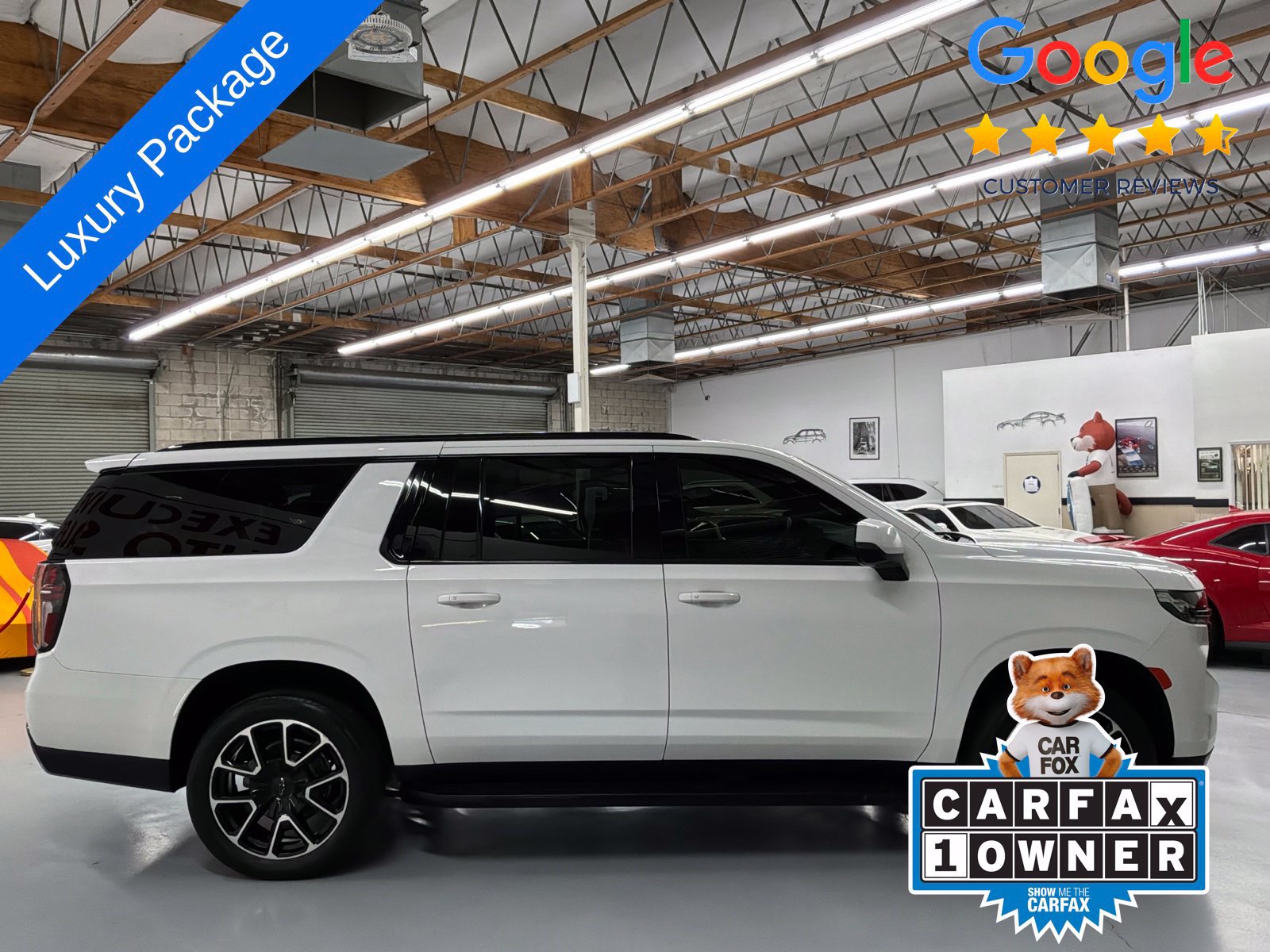Used 2023 Chevrolet Suburban RST w/ Luxury Package RWD image 4