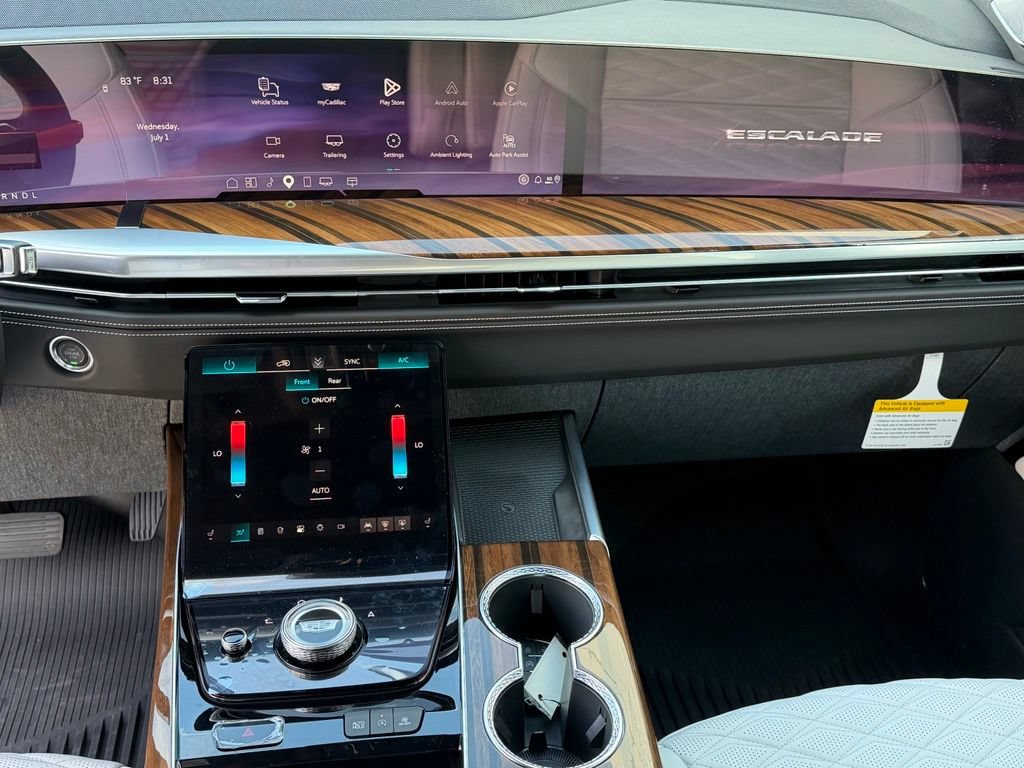 New 2026 Cadillac Escalade Platinum Sport w/ LPO, ONYX Package AWD/4WD image 35