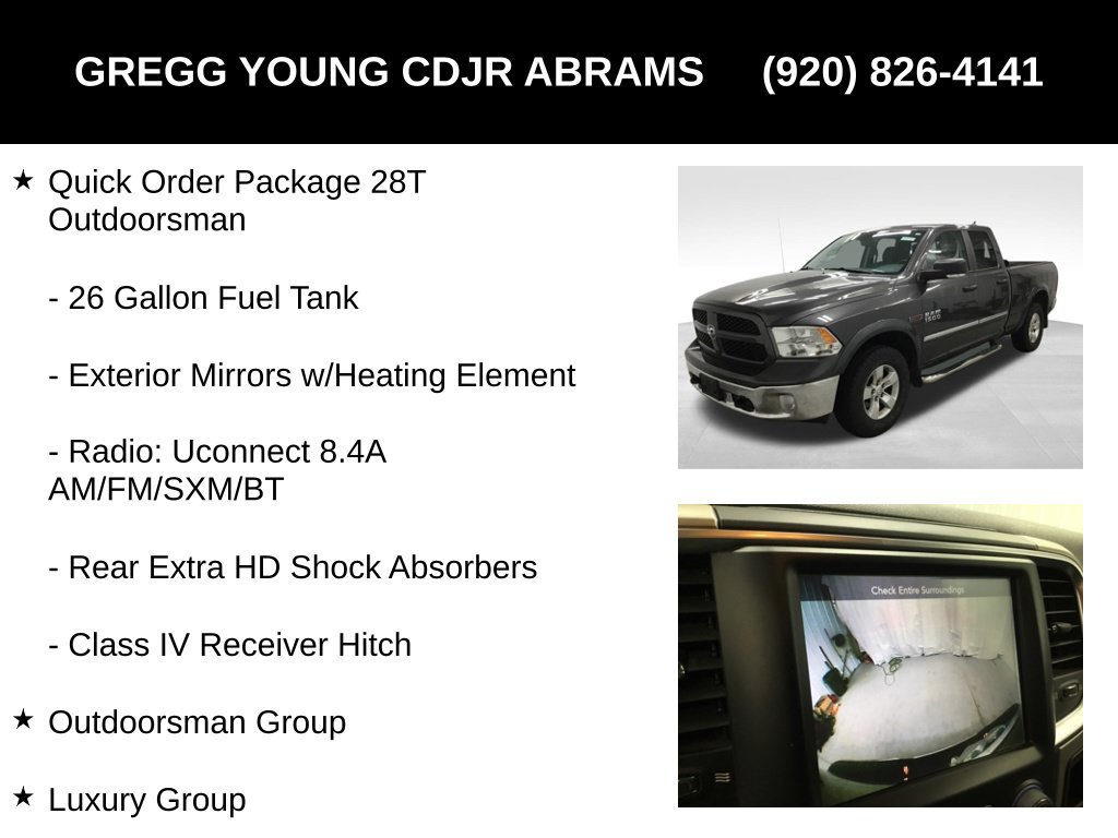 Used 2015 RAM 1500 Outdoorsman AWD/4WD image 19