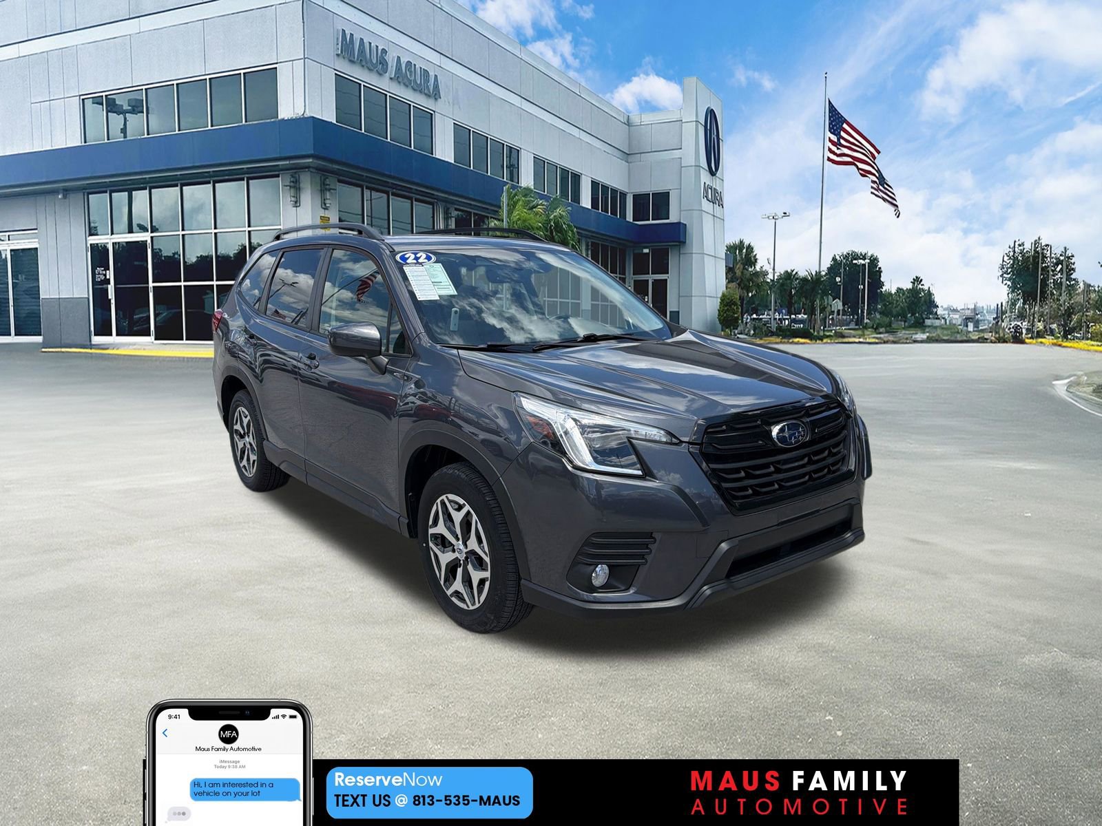 Used 2022 Subaru Forester Premium w/ Popular Package #3 AWD/4WD image 1