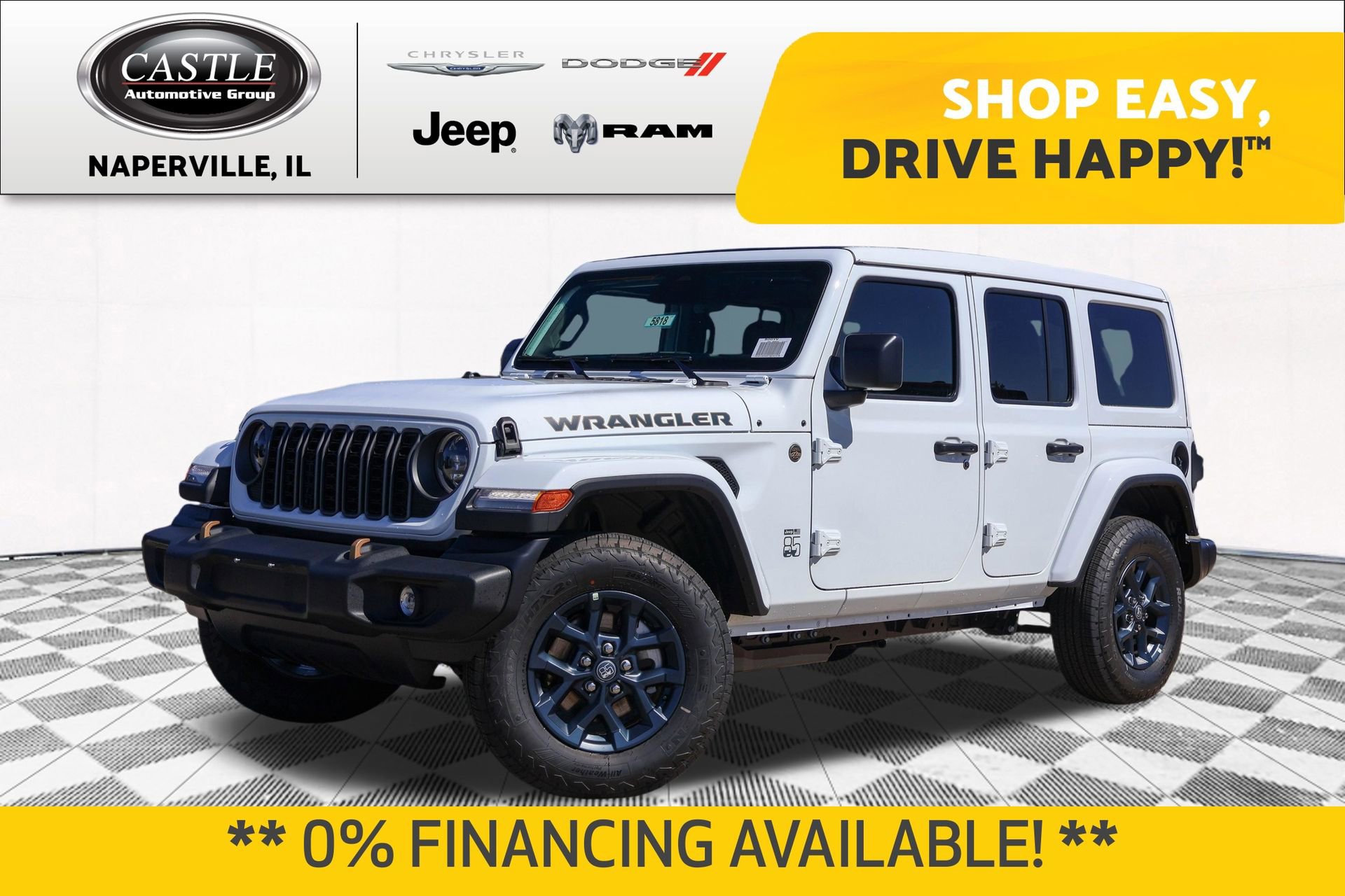 New 2026 Jeep Wrangler Unlimited Sport