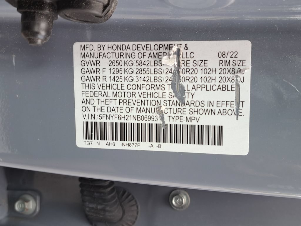 Used 2022 Honda Pilot Special Edition image 37