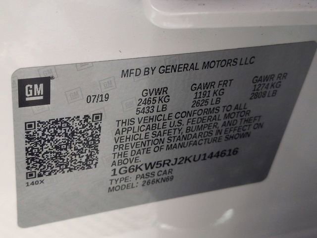 Used 2019 Cadillac CT6 V w/ Driver Assist Package image 32