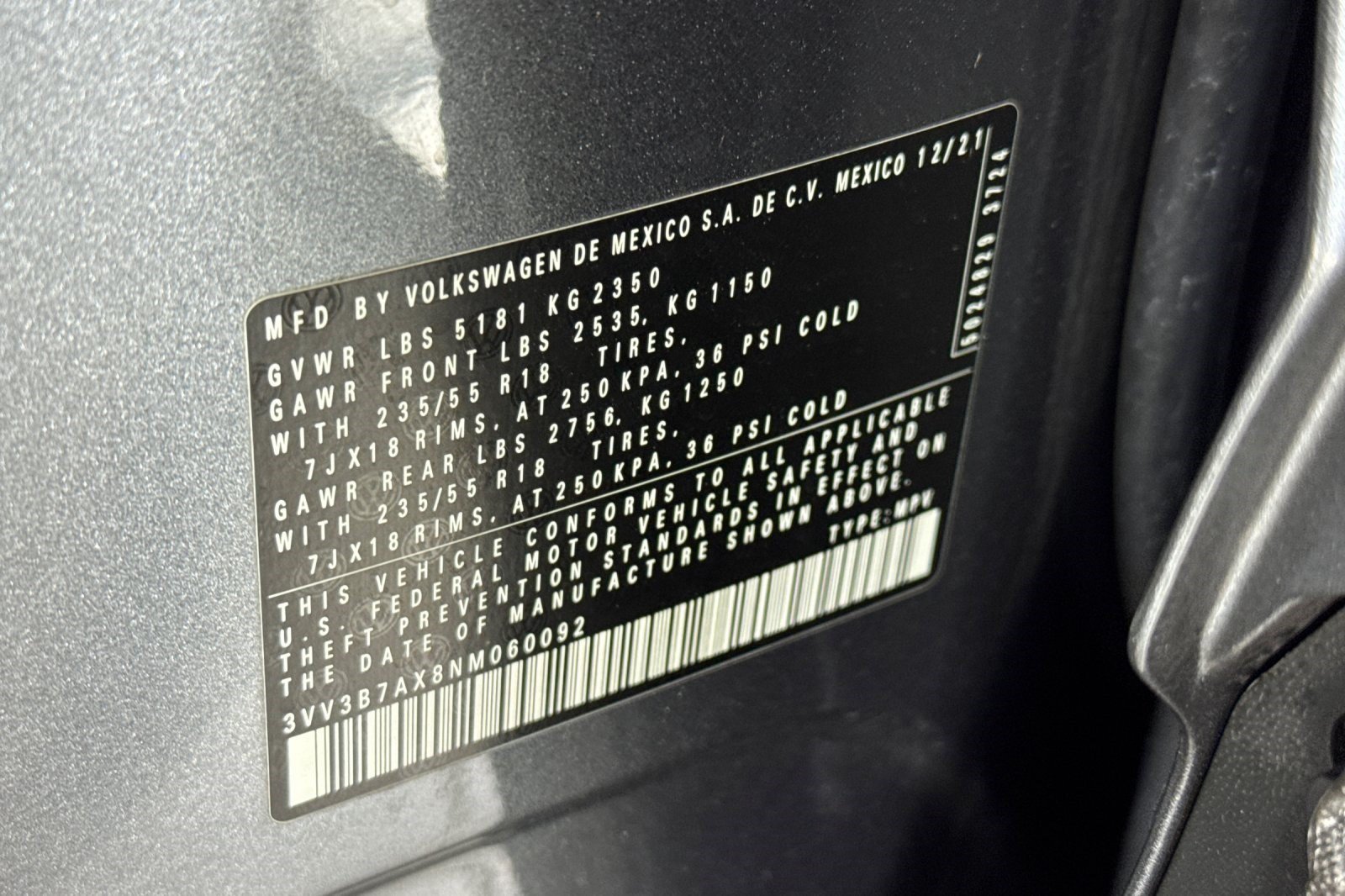 Used 2022 Volkswagen Tiguan SE FWD image 26