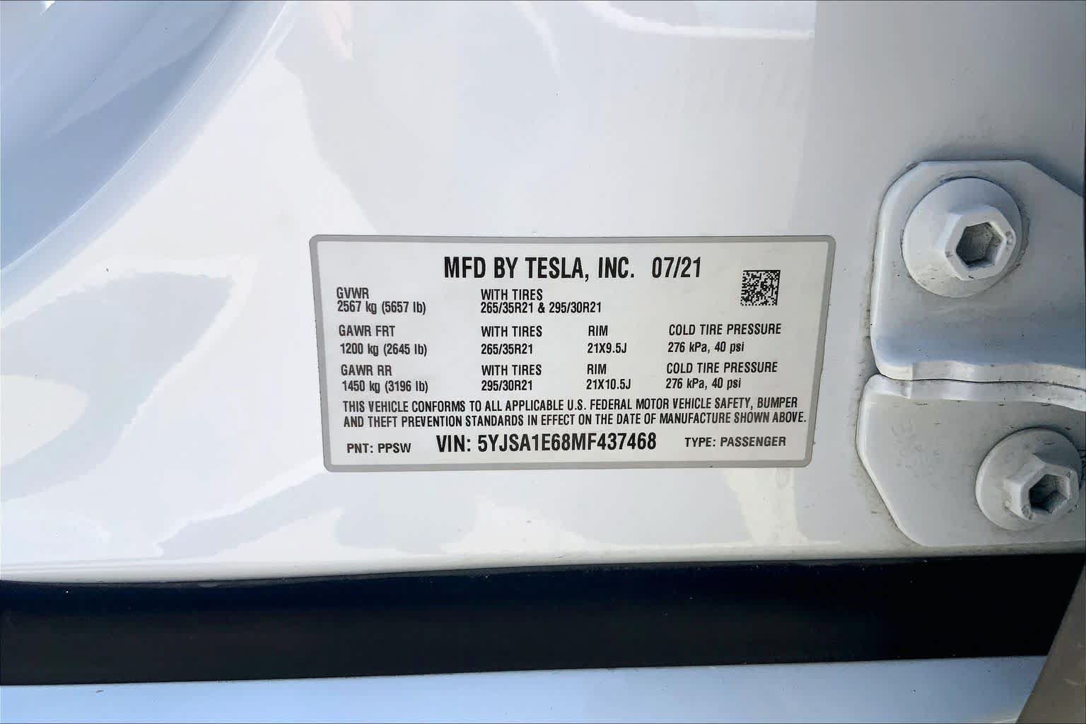 Used 2021 Tesla Model S Plaid AWD/4WD image 28