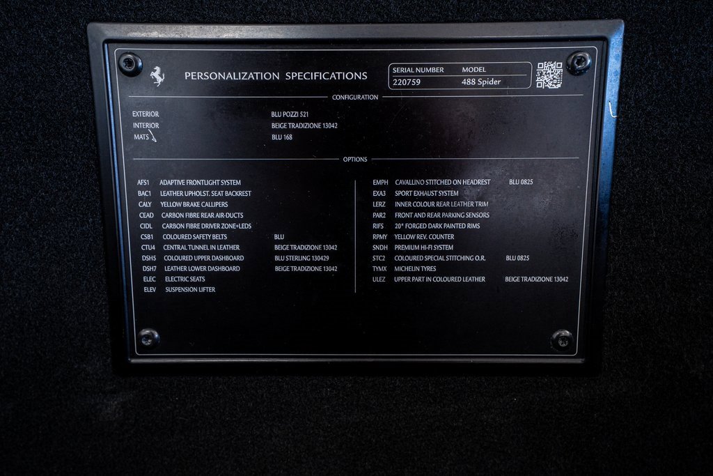 Used 2017 Ferrari 488 Spider image 57