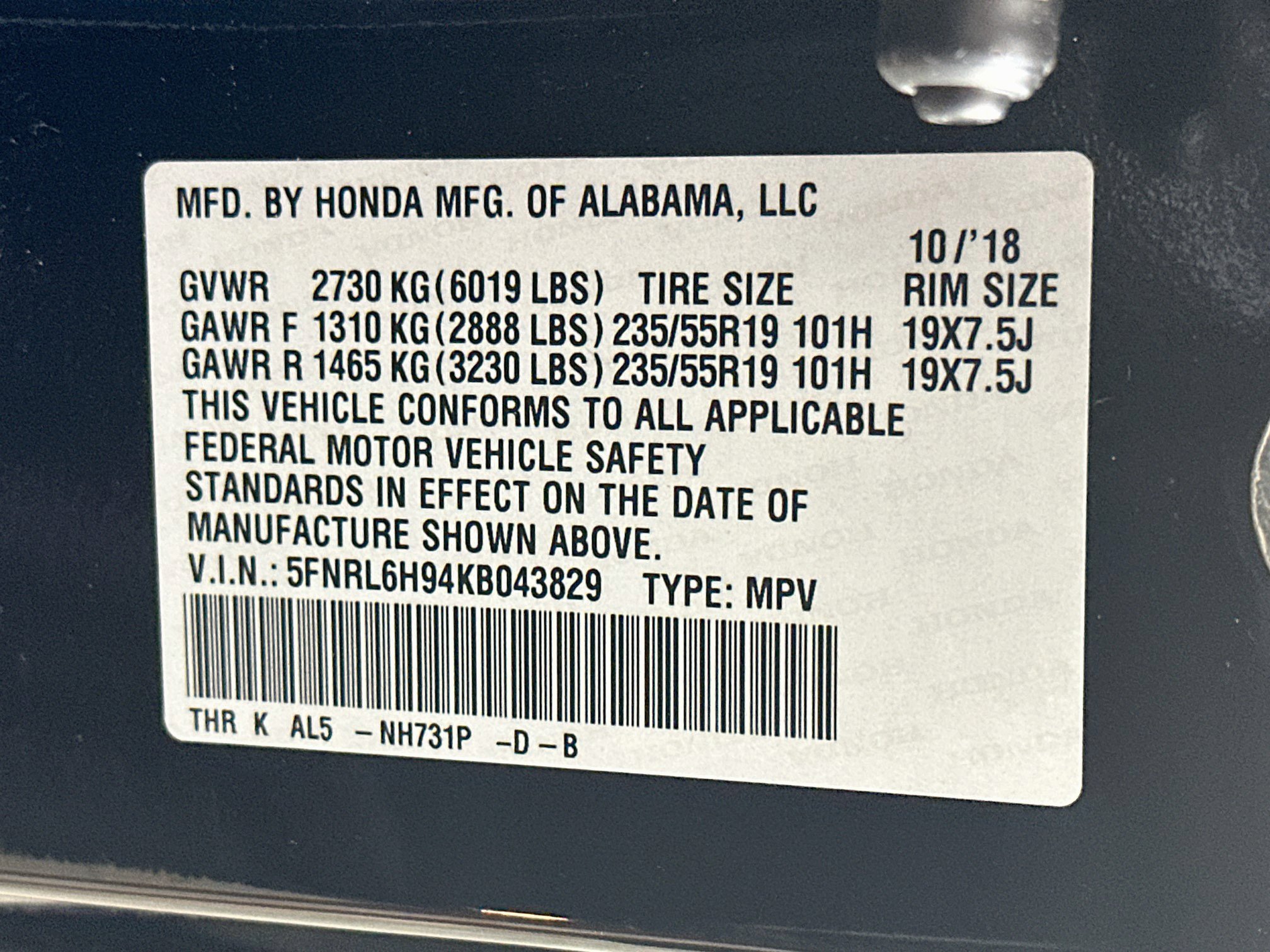 Used 2019 Honda Odyssey Elite image 12