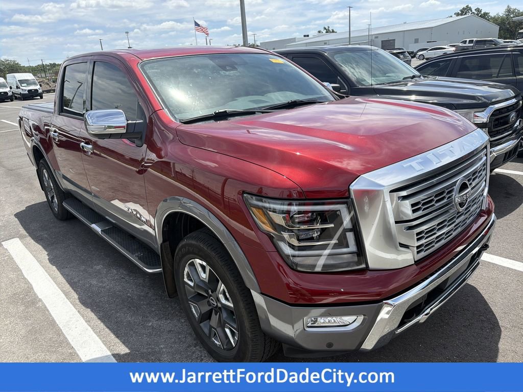 Used 2024 Nissan Titan Platinum Reserve w/ Moonroof Package