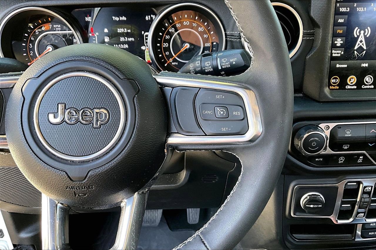 Used 2023 Jeep Wrangler Sahara w/ LED Lighting Group image 11