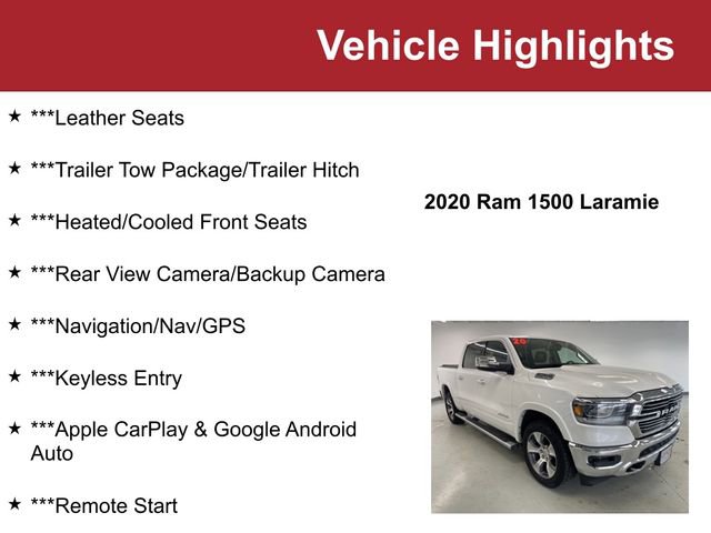 Used 2020 RAM 1500 Laramie image 2