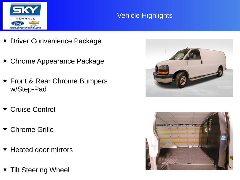 Used 2024 GMC Savana 2500 w/ Driver Convenience Package image 12