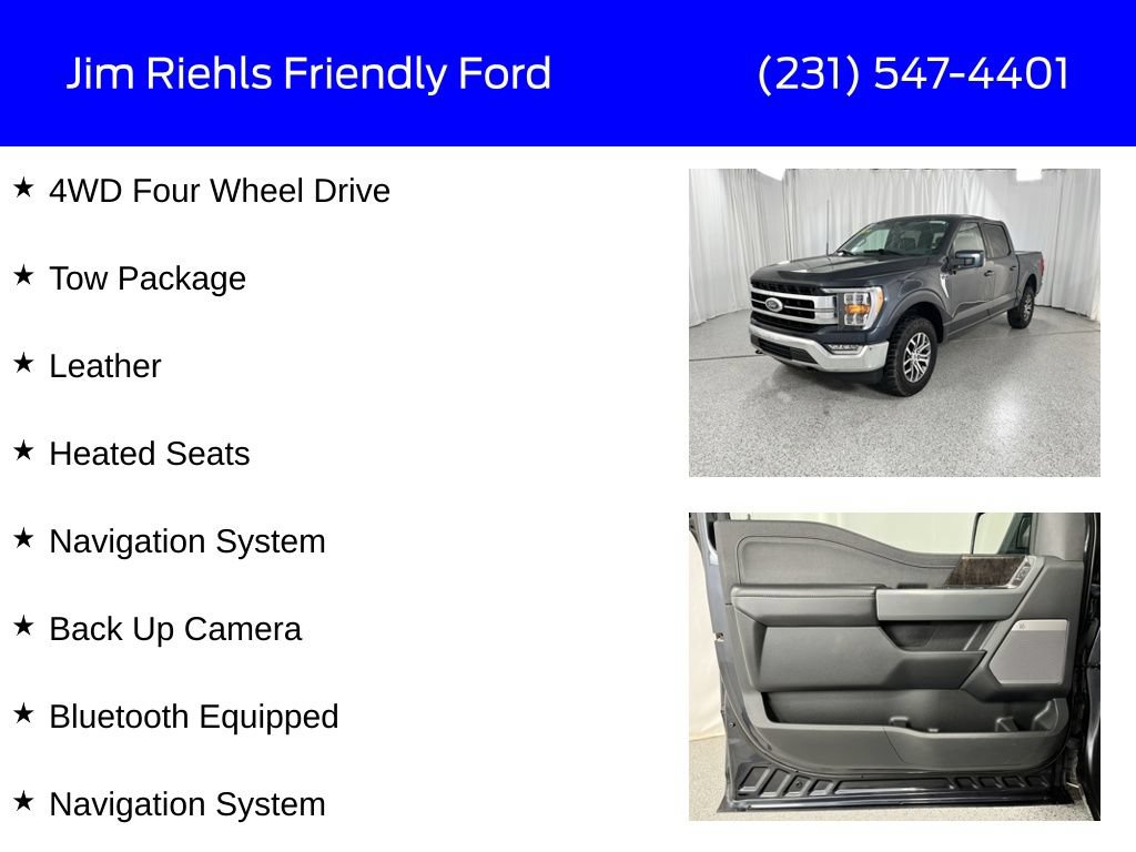 Used 2022 Ford F150 Lariat AWD/4WD image 6