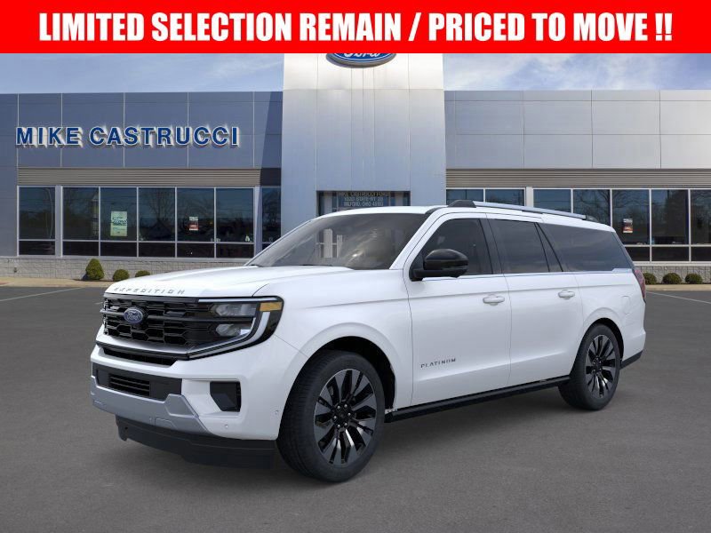 New 2025 Ford Expedition Max Platinum w/ Platinum Ultimate Package
