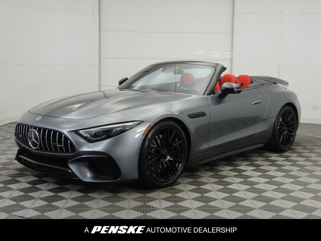 Used 2022 Mercedes-Benz SL 55 AMG 4MATIC image 1
