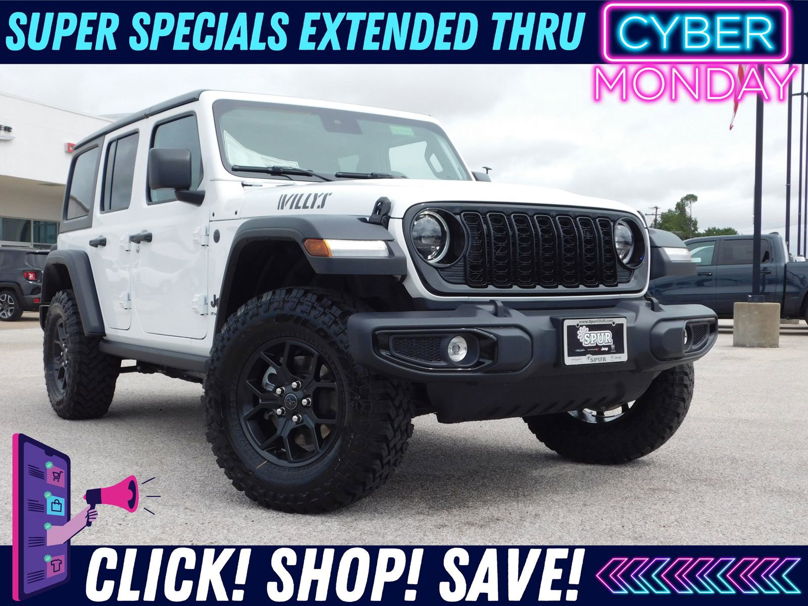 New 2025 Jeep Wrangler Willys