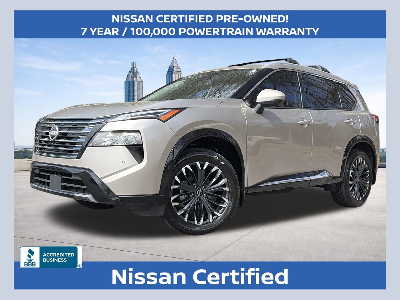 Certified 2025 Nissan Rogue Platinum 360° Tour
