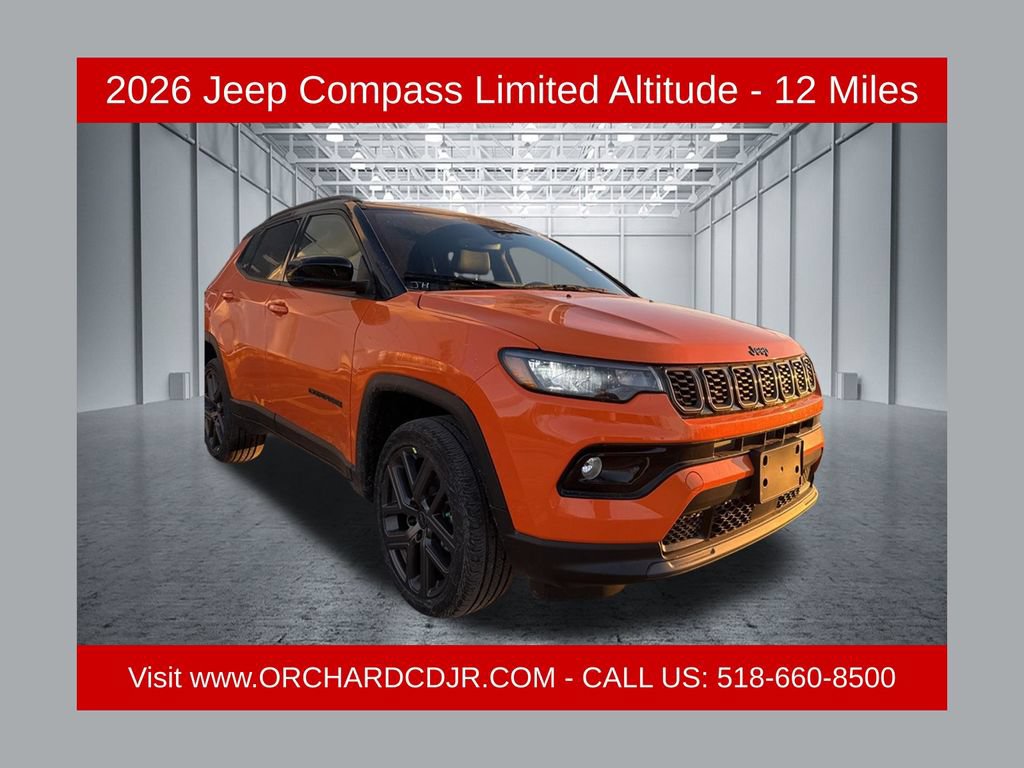 New 2026 Jeep Compass Limited
