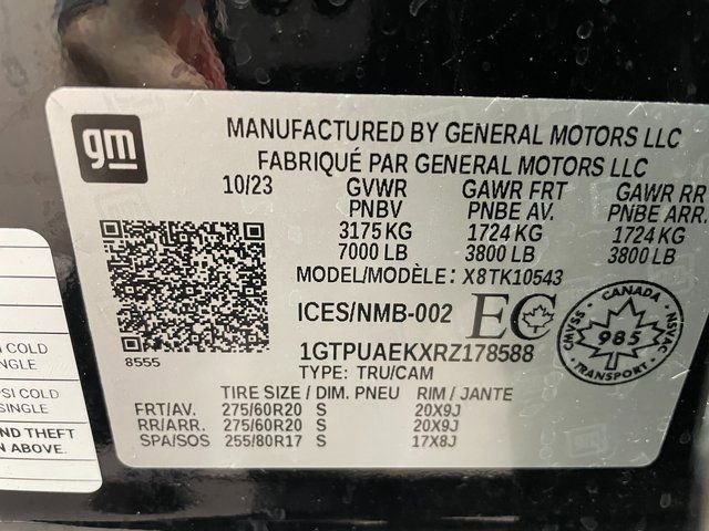 Used 2024 GMC Sierra 1500 Pro w/ Graphite Edition AWD/4WD image 26