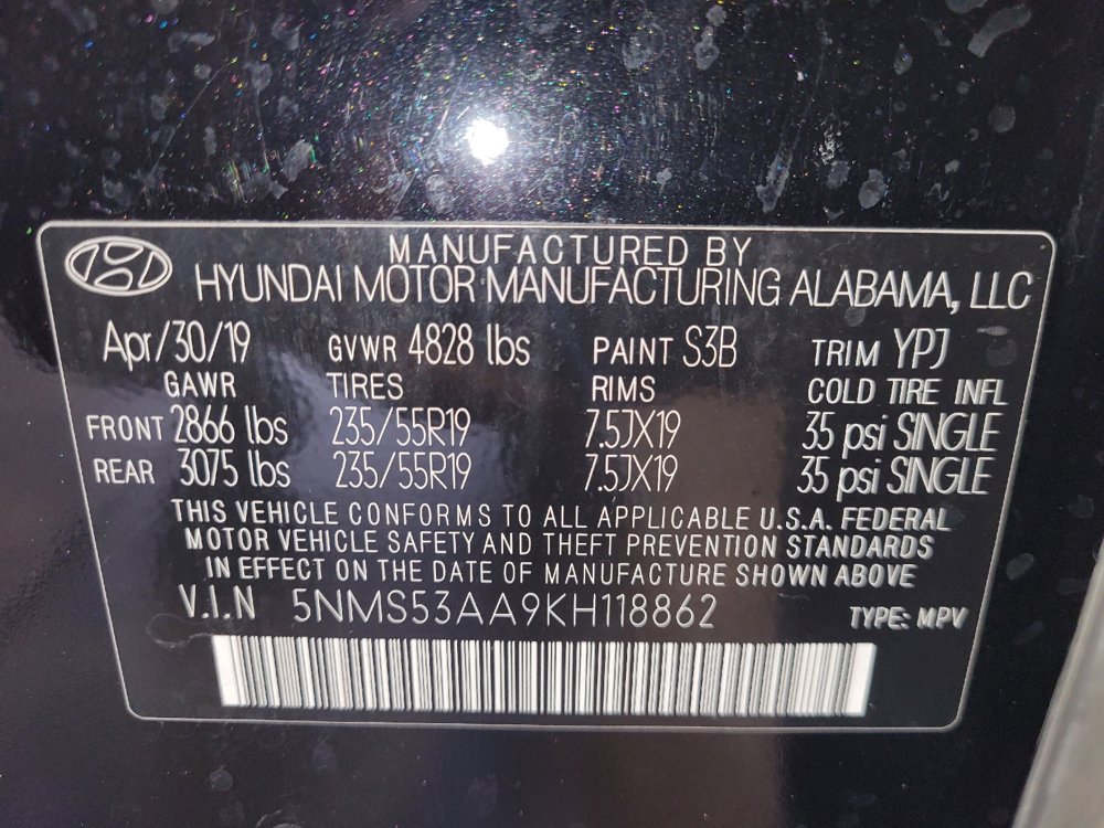 Used 2019 Hyundai Santa Fe Limited FWD image 33