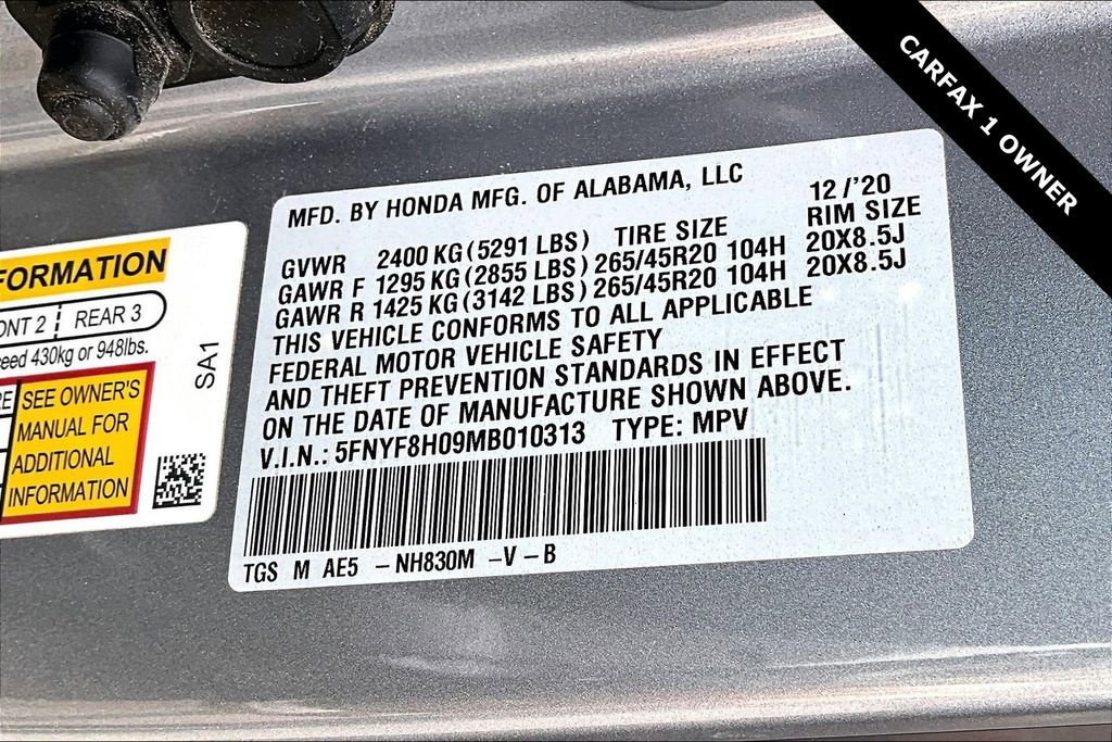 Used 2021 Honda Passport Elite image 18