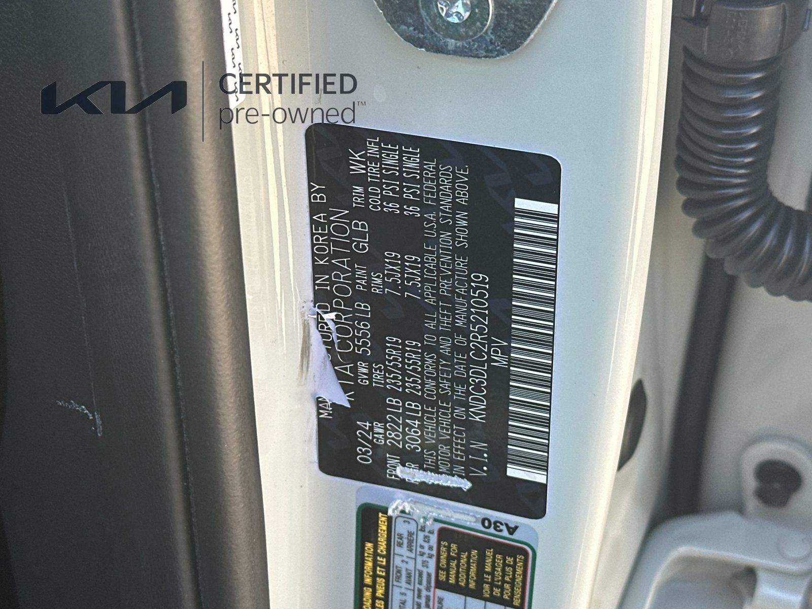 Certified 2024 Kia EV6 Light AWD/4WD image 30