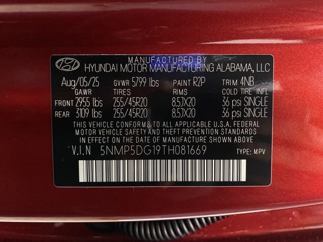 New 2026 Hyundai Santa Fe Calligraphy image 41