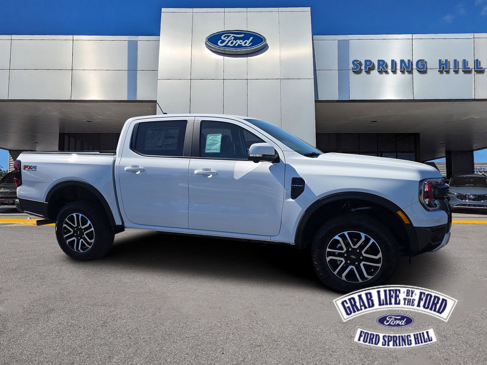 New 2025 Ford Ranger Lariat w/ FX4 Off-Road Package