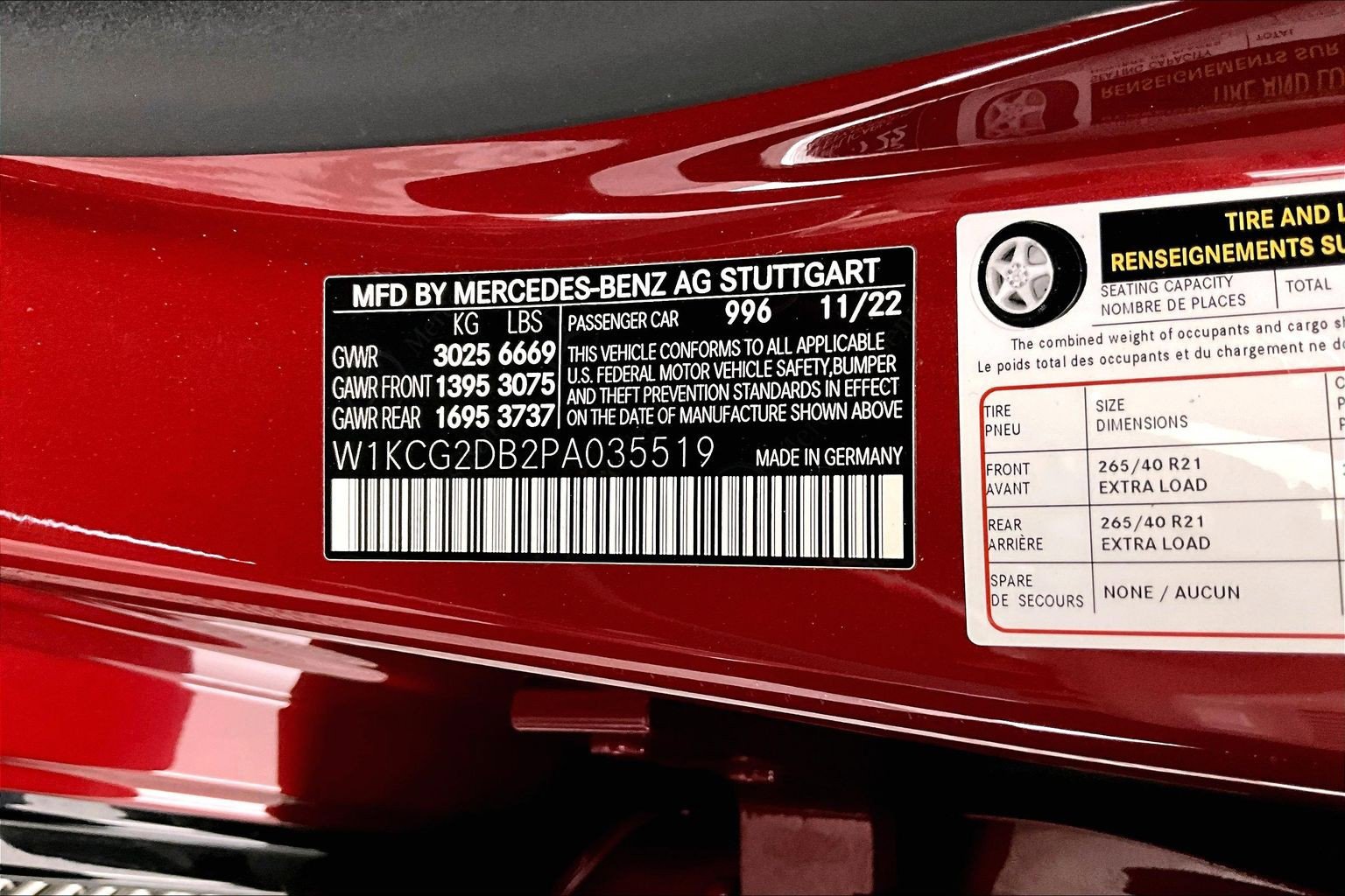Certified 2023 Mercedes-Benz EQS 450+ Sedan image 30
