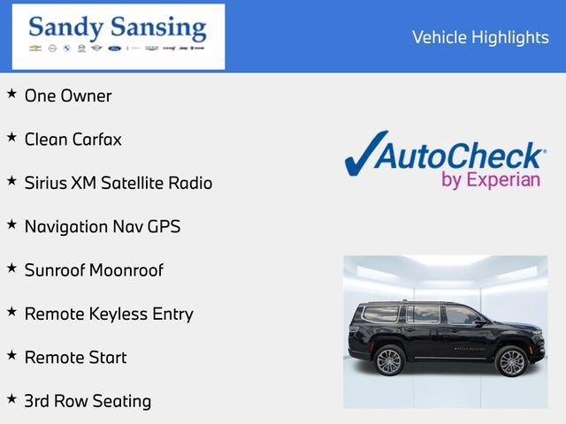 Used 2022 Jeep Grand Wagoneer Series II w/ Premium Group II image 7