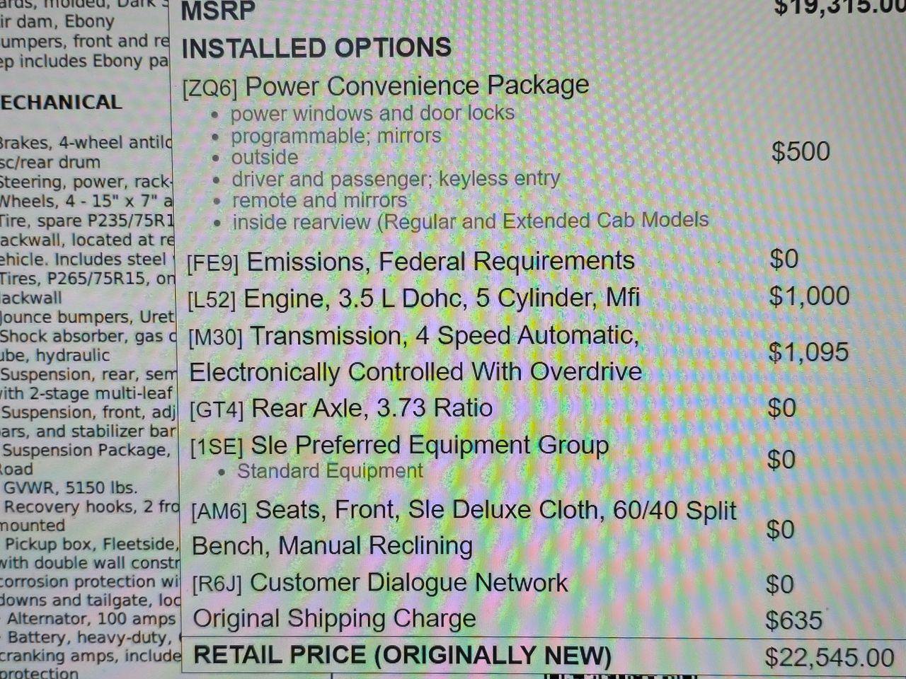 Used 2005 GMC Canyon SLE w/ Power Convenience Package image 22