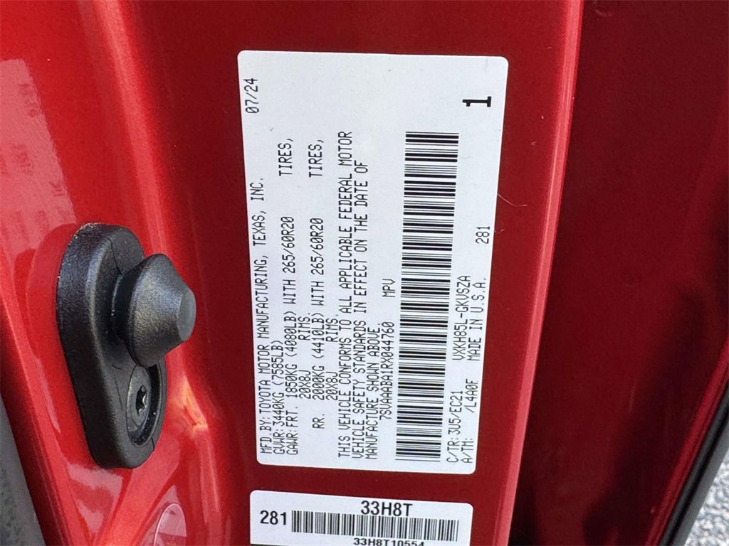 Used 2024 Toyota Sequoia SR5 w/ SR5 Premium Package image 29