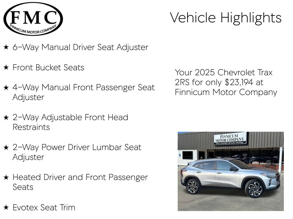 Used 2025 Chevrolet Trax RS w/ Driver Confidence Package image 26