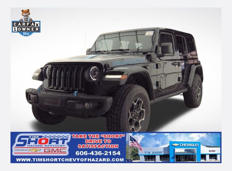 Used 2023 Jeep Wrangler Unlimited Rubicon 4xe w/ Steel Bumper Group