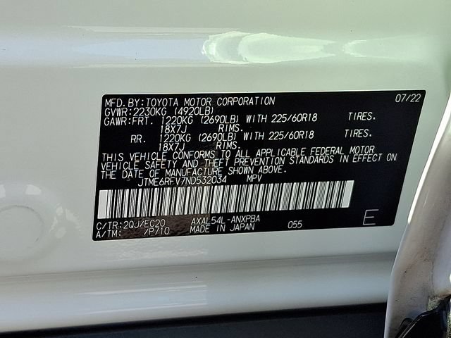 Used 2022 Toyota RAV4 XSE AWD/4WD image 30