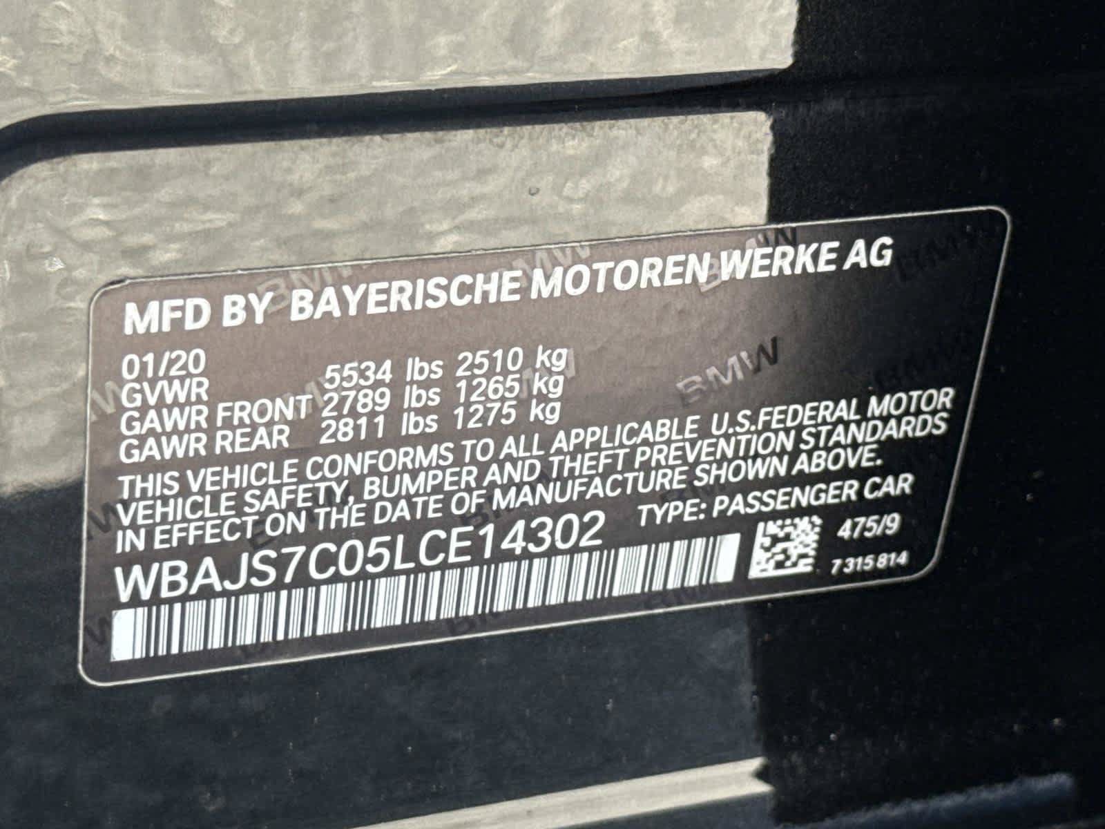 Used 2020 BMW M550i xDrive w/ Dynamic Handling Package AWD/4WD image 30