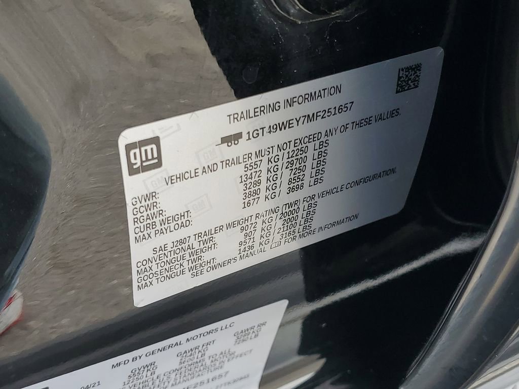 Used 2021 GMC Sierra 3500 Denali w/ Denali Ultimate Package image 37