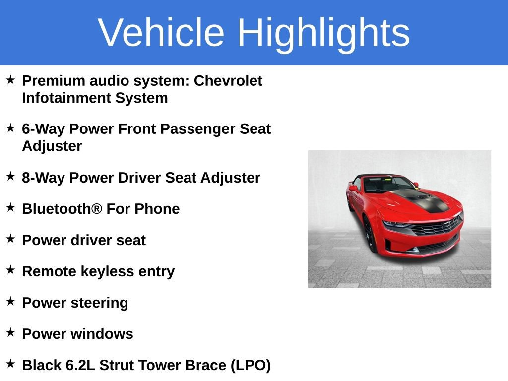 Certified 2022 Chevrolet Camaro LT w/ RS Package RWD image 3
