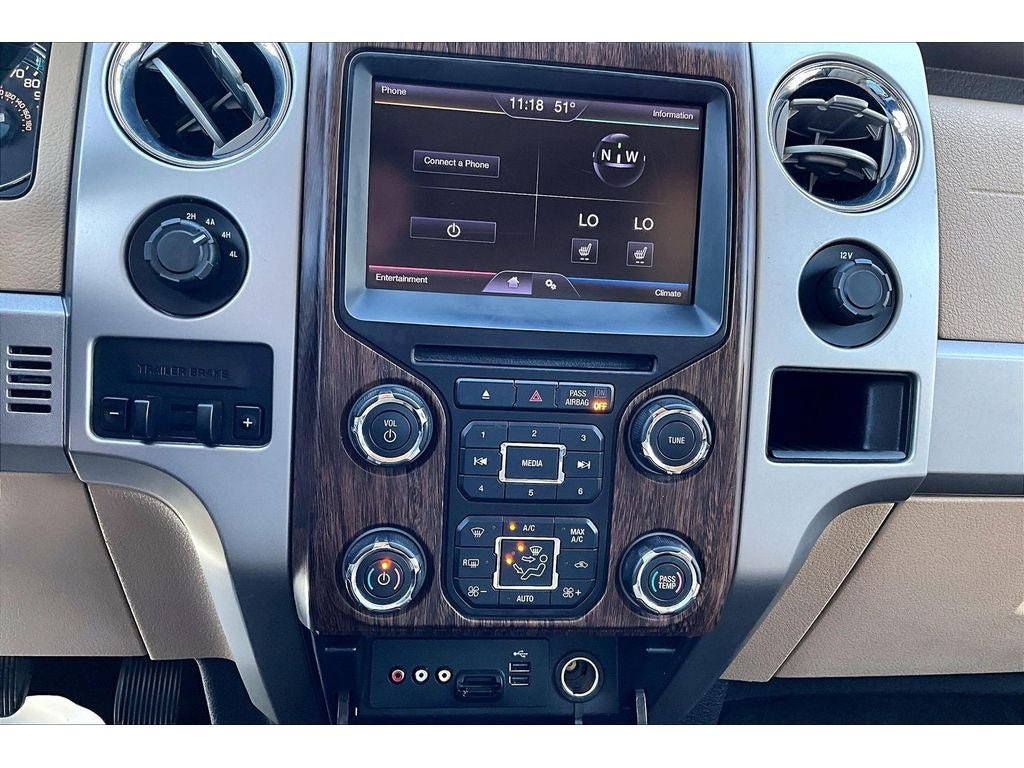 Used 2013 Ford F150 Lariat w/ Lariat Chrome Pkg AWD/4WD image 24