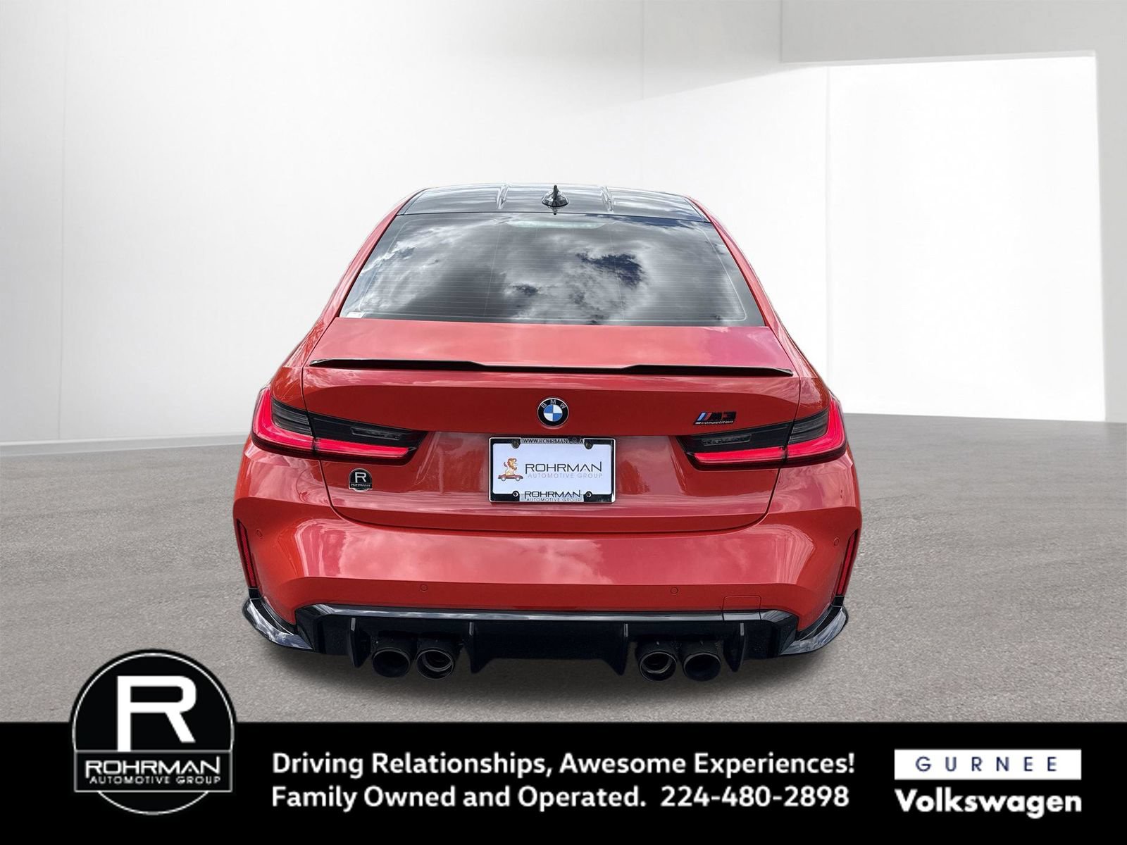 Used 2021 BMW M3 Competition w/ Parking Assistance Package RWD image 9