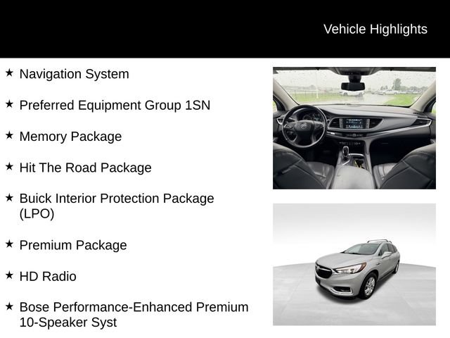 Certified 2018 Buick Enclave Premium w/ LPO, Hit The Road Package AWD/4WD image 11