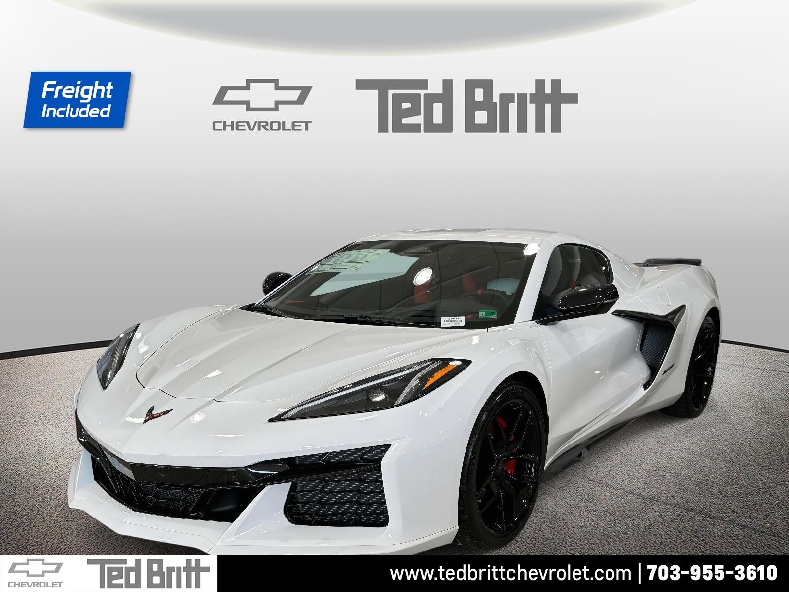 New 2025 Chevrolet Corvette Z06 w/ Stealth Interior Trim Package